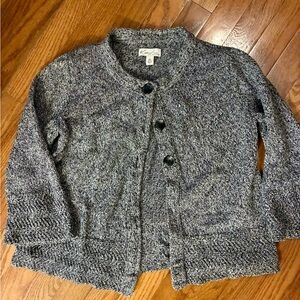 Kim Rogers Gray Women's Cardigan Sweater